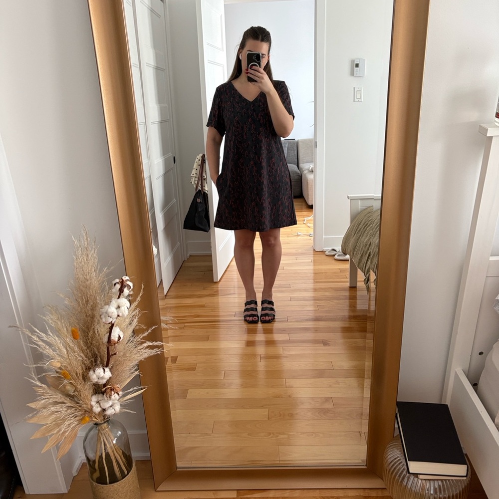 Marigold Patterned Dress - Picture 2 of 4